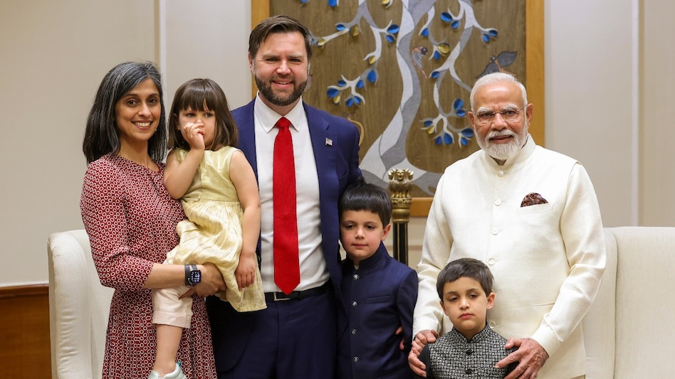 While the discussion between Modi and Vance was crucial, the Vance kids' equation with the Prime Minister was the highlight of this meeting. While the discussion between Modi and Vance was crucial, the Vance kids' equation with the Prime Minister was the highlight of this meeting.