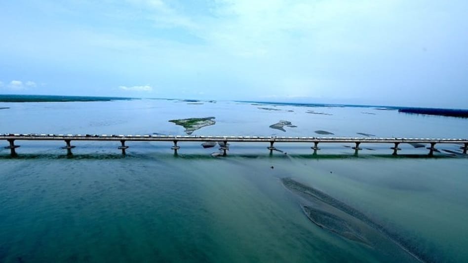Himanta Biswa Sarma dismantles Pakistan's 'scare narrative' over Brahmaputra/PC: Dhola-Sadiya Bridge on Brahmaputra tributary, Lohit Himanta Biswa Sarma dismantles Pakistan's 'scare narrative' over Brahmaputra/PC: Dhola-Sadiya Bridge on Brahmaputra tributary, Lohit