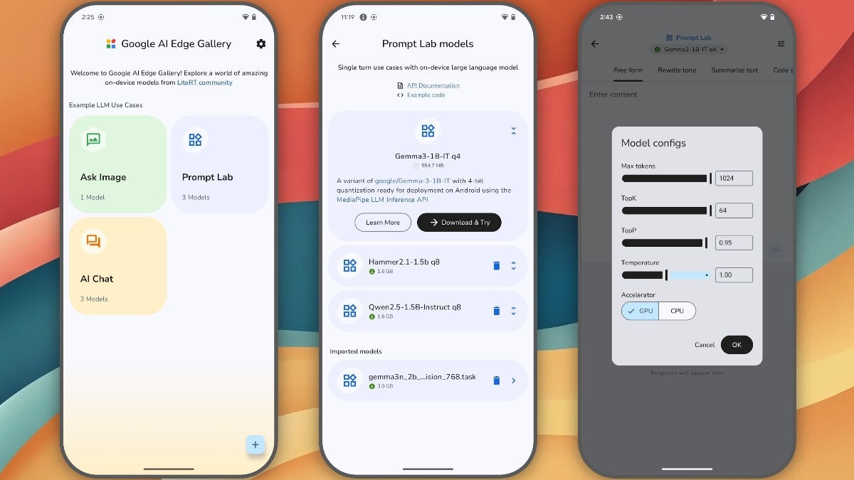 Google AI Edge Gallery Google AI Edge Gallery