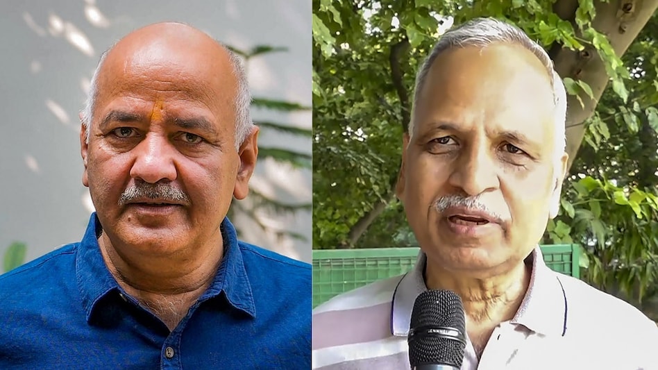 Manish Sisodia was the Education Minister whereas Satyender Jain held the Public Works Department (PWD) portfolio in the AAP government. Manish Sisodia was the Education Minister whereas Satyender Jain held the Public Works Department (PWD) portfolio in the AAP government.