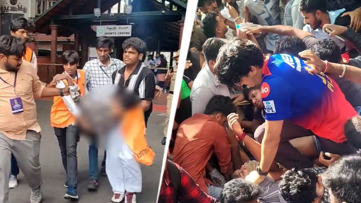 RCB fans storm Bengaluru venue, stampede kills 3 ahead of felicitation event RCB fans storm Bengaluru venue, stampede kills 3 ahead of felicitation event
