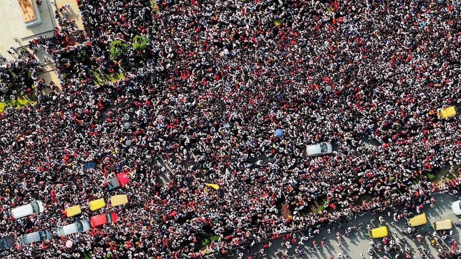 The stampede took place on Wednesday, June 4th, in the afternoon, as fans celebrated RCB's first Indian Premier League (IPL) championship win after an 18-year anticipation. The stampede took place on Wednesday, June 4th, in the afternoon, as fans celebrated RCB's first Indian Premier League (IPL) championship win after an 18-year anticipation.