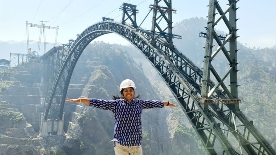 Latha, a professor at the Indian Institute of Science, played a technical role in the construction of the world’s highest railway bridge Latha, a professor at the Indian Institute of Science, played a technical role in the construction of the world’s highest railway bridge