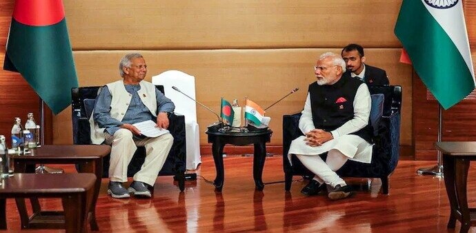 Yunus says he asked PM Modi to stop Sheikh Hasina from addressing Bangladeshi people Yunus says he asked PM Modi to stop Sheikh Hasina from addressing Bangladeshi people
