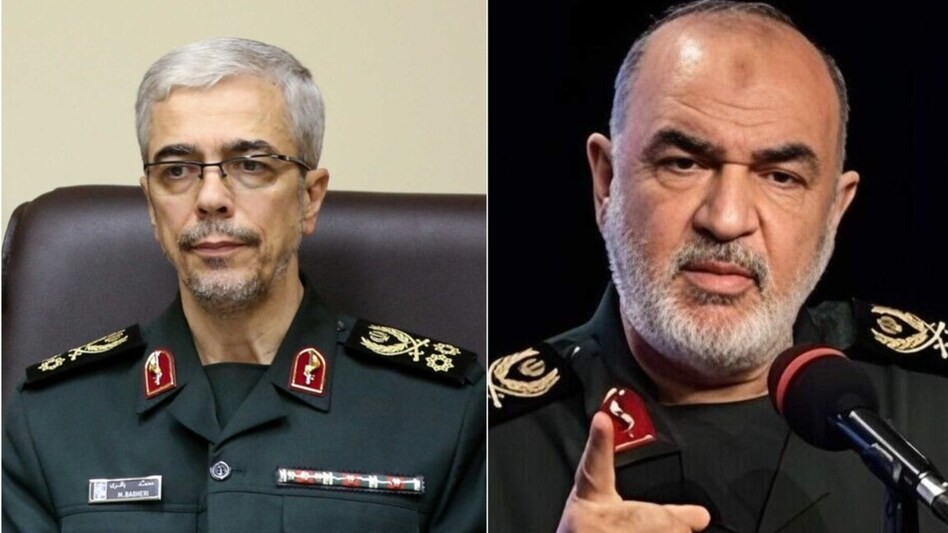Iran's top commanders Hossein Bagheri and Hossein Salami killed in Israeli strike Iran's top commanders Hossein Bagheri and Hossein Salami killed in Israeli strike