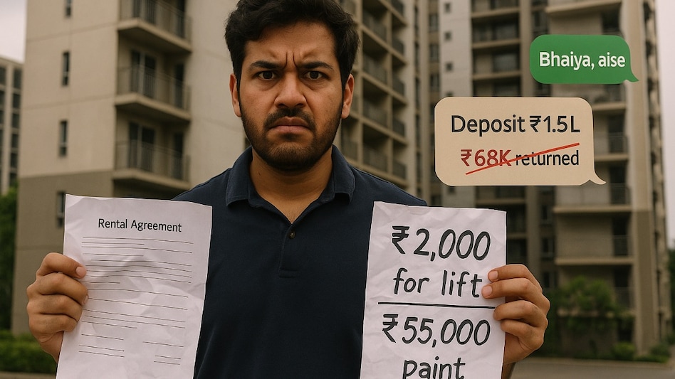 Bengaluru man shares horror story of landlord deductions, says ‘this is the story of many’ (AI generated image) Bengaluru man shares horror story of landlord deductions, says ‘this is the story of many’ (AI generated image)