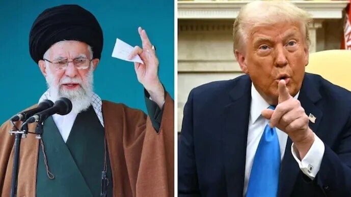 Trump warns Iran again: 'If attacked, full strength of US forces will come down on you'