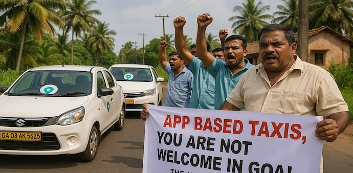 Mohandas Pai slams defence of Goa taxi ban, calls it cover for extortion Mohandas Pai slams defence of Goa taxi ban, calls it cover for extortion