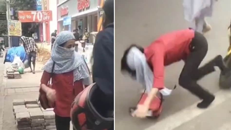 Rapido driver slaps woman near Jayanagar showroom in Bengaluru, video goes viral, police consider FIR. Rapido driver slaps woman near Jayanagar showroom in Bengaluru, video goes viral, police consider FIR.