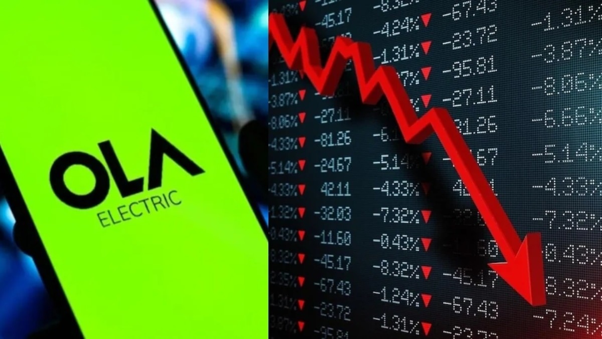 Ola Electric: The stock has slumped 52.15 per cent in the last six months. Ola Electric: The stock has slumped 52.15 per cent in the last six months.