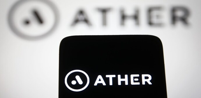 Ather Energy shares settled 0.75 per cent higher at Rs 323.25. Ather Energy shares settled 0.75 per cent higher at Rs 323.25.