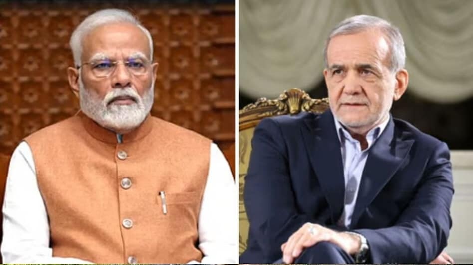 PM Modi dials Iran President Pezeshkian PM Modi dials Iran President Pezeshkian