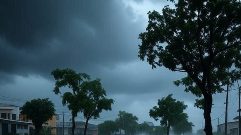 The weather department expects the mercury to peak at 34°C on Monday, with a low of 27°C. The weather department expects the mercury to peak at 34°C on Monday, with a low of 27°C.