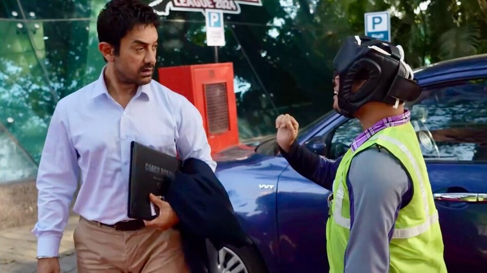 Sitaare Zameen Par is the official adaptation of the 2018 Spanish sports comedy-drama film Champions Sitaare Zameen Par is the official adaptation of the 2018 Spanish sports comedy-drama film Champions