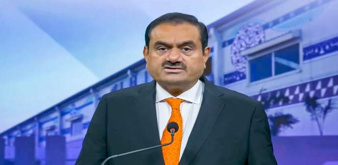 Adani Group Chairman Gautam Adani speaks during the company's Annual General Meeting Adani Group Chairman Gautam Adani speaks during the company's Annual General Meeting
