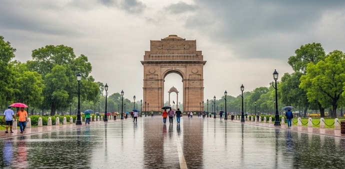 Delhi Weather Update: Hot and humid day expected Delhi Weather Update: Hot and humid day expected