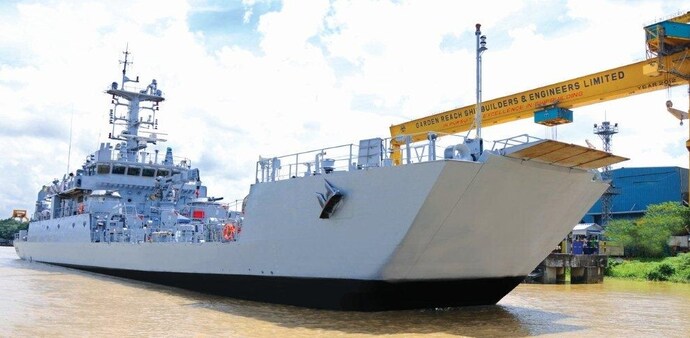 Bharat Dynamics Ltd (Rs 26,721 crore), Garden Reach Shipbuilders & Engineers Ltd (Rs 17,955 crore) and Cochin Shipyard Ltd (Rs 16,437.29 crore) were some other big contributers to the m-cap gain. Bharat Dynamics Ltd (Rs 26,721 crore), Garden Reach Shipbuilders & Engineers Ltd (Rs 17,955 crore) and Cochin Shipyard Ltd (Rs 16,437.29 crore) were some other big contributers to the m-cap gain.