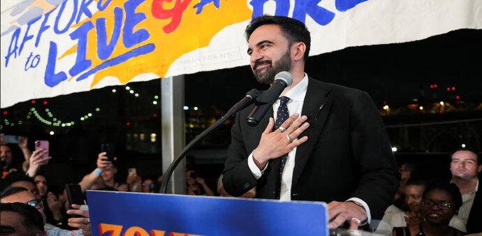 Zohran Mamdani is the Democratic nominee for the Mayor of New York City Zohran Mamdani is the Democratic nominee for the Mayor of New York City