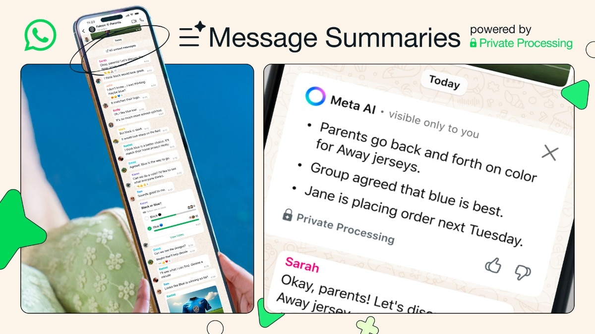 WhatsApp introduces Message Summaries WhatsApp introduces Message Summaries