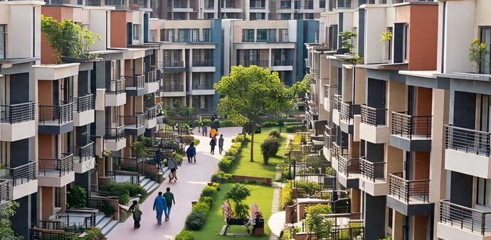Greater Noida Housing Scheme (Photo/Meta AI) Greater Noida Housing Scheme (Photo/Meta AI)