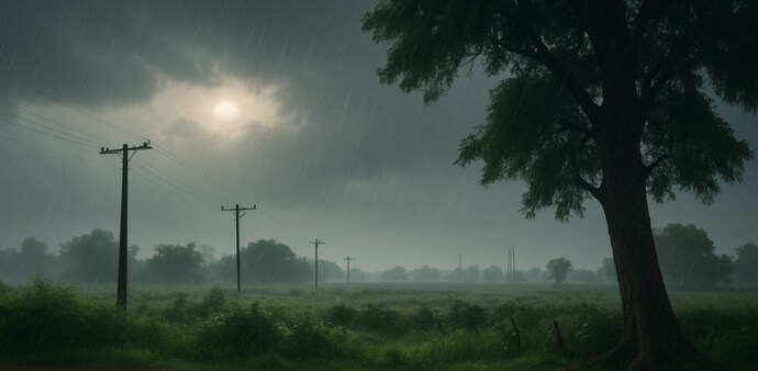 Northwest India: The monsoon reached Delhi, Rajasthan, Punjab, Haryana, and Uttar Pradesh by June 29, completing its national spread. Northwest India: The monsoon reached Delhi, Rajasthan, Punjab, Haryana, and Uttar Pradesh by June 29, completing its national spread.
