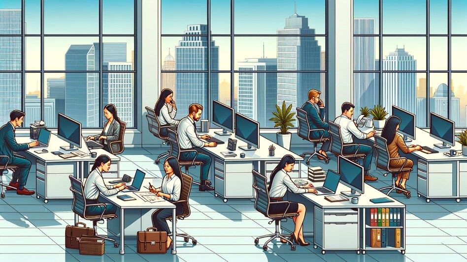 The post went viral and left netizens divided, with some users backing the need for wearing something other than slippers at work. The post went viral and left netizens divided, with some users backing the need for wearing something other than slippers at work.