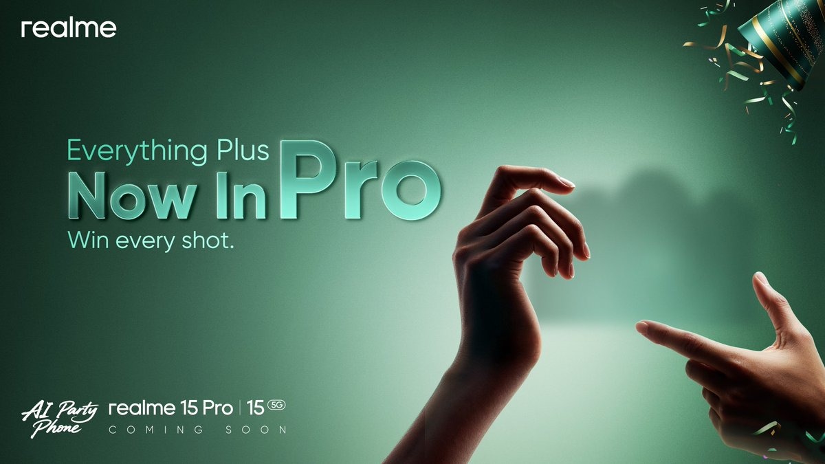 Realme 15 Pro 5G coming soon