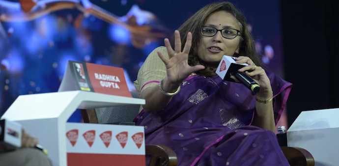 Edelweiss MD and CEO Radhika Gupta Edelweiss MD and CEO Radhika Gupta