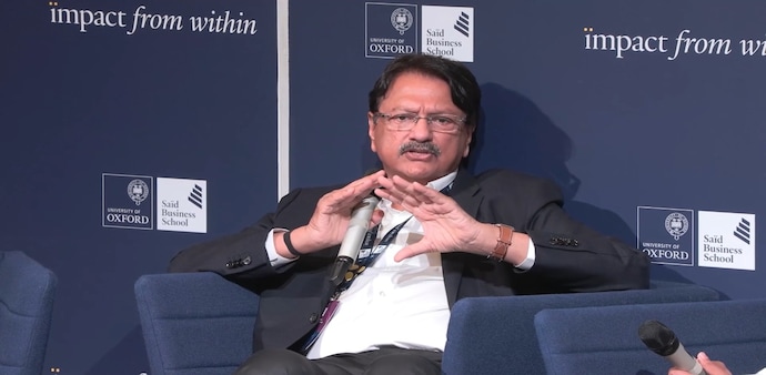 India’s resilience during the COVID-19 pandemic, Piramal noted, revealed the strength of its digital public infrastructure, its demographic dividend, and its community-first mindset. India’s resilience during the COVID-19 pandemic, Piramal noted, revealed the strength of its digital public infrastructure, its demographic dividend, and its community-first mindset.