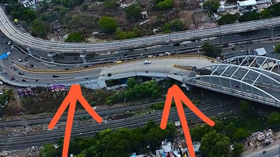 After viral 90-degree bridge, Bhopal’s snake-like Subhash Nagar ROB sparks crash fears After viral 90-degree bridge, Bhopal’s snake-like Subhash Nagar ROB sparks crash fears