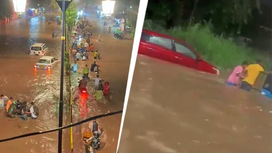 Gurugram floods: City flooded after rain lashes Delhi-NCR Gurugram floods: City flooded after rain lashes Delhi-NCR