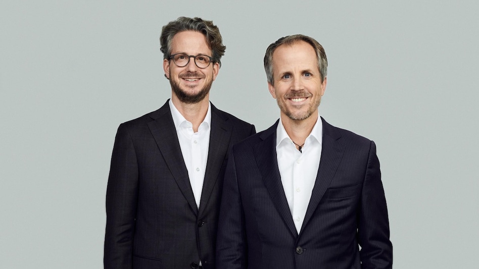 L-R: Daniel and Andreas Sennheiser L-R: Daniel and Andreas Sennheiser