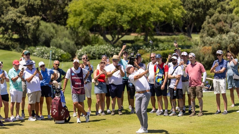 Ripper GC captain Cameron Smith of Australia in action on day one of LIV Golf Andalucia at Real Club Valderrama. (Image courtesy: LIV Golf)