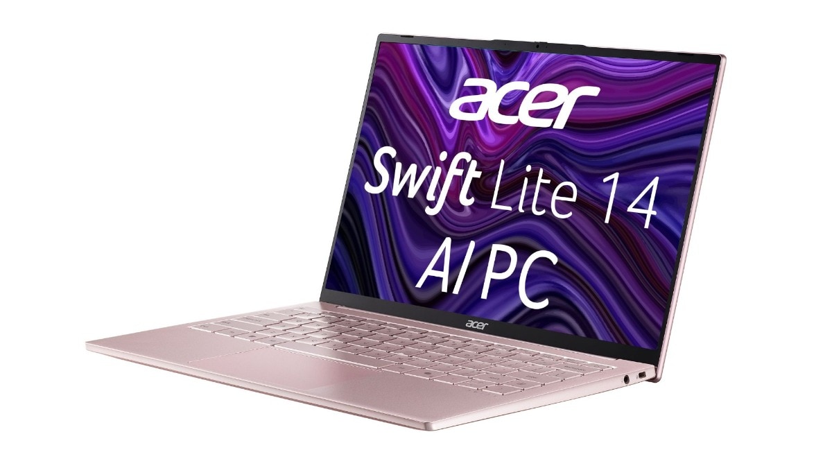 Acer Swift Lite 14 AI PC launched in India Acer Swift Lite 14 AI PC launched in India