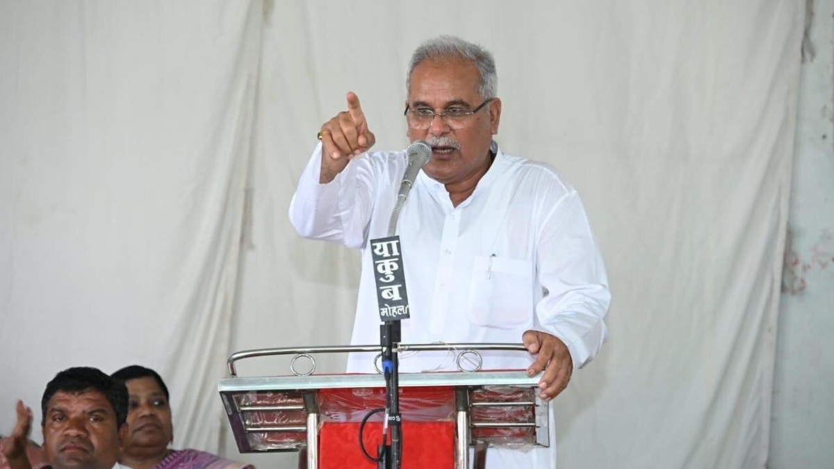 ED raid at Bhupesh Baghel's son's residence