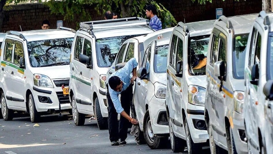 Uber, Ola cab drivers protest in Mumbai