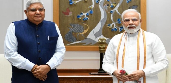 PM Modi reacts after Murmu accepts Dhankhar’s resignation: 'Wishing him good health' PM Modi reacts after Murmu accepts Dhankhar’s resignation: 'Wishing him good health'