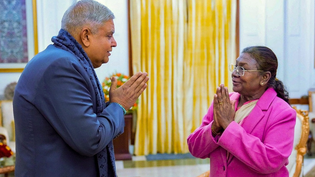 Dhankhar met with President Droupadi Murmu around 9 pm and submitted his resignation. Roughly 30 minutes later, he made the resignation letter public on X. Dhankhar met with President Droupadi Murmu around 9 pm and submitted his resignation. Roughly 30 minutes later, he made the resignation letter public on X.