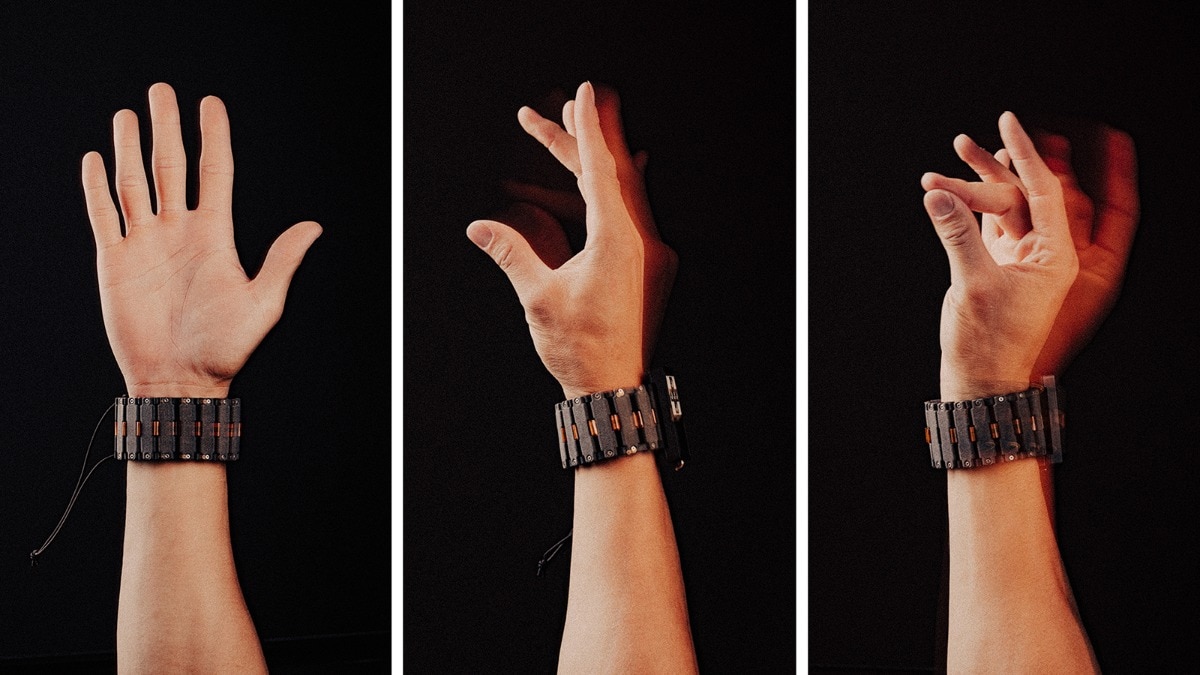 Meta’s gesture-controlled wristband could replace touchscreens. (Image Credits: Meta Reality Labs) Meta’s gesture-controlled wristband could replace touchscreens. (Image Credits: Meta Reality Labs)