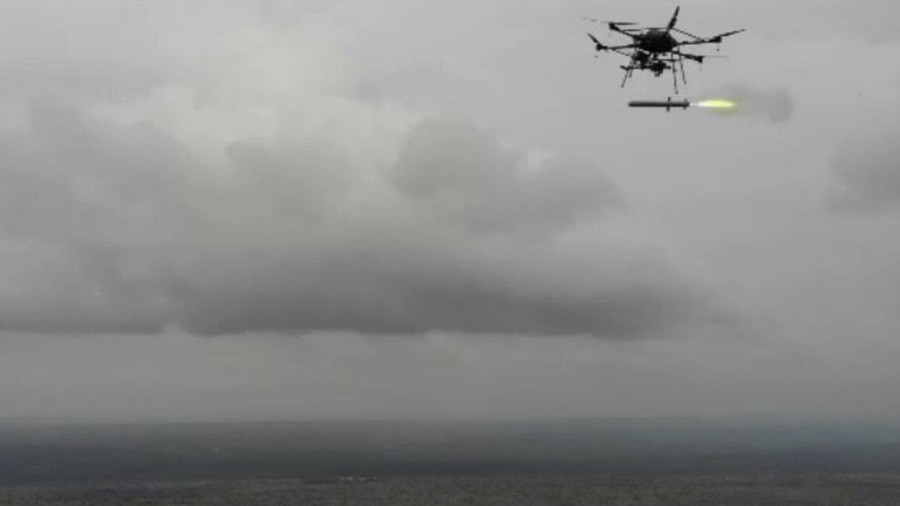 Also known as ULM-ER (Unmanned Launched Munition – Extended Range), it belongs to a new class of air-to-ground missiles launched from drones. It debuted at Aero India 2025 in Bengaluru.