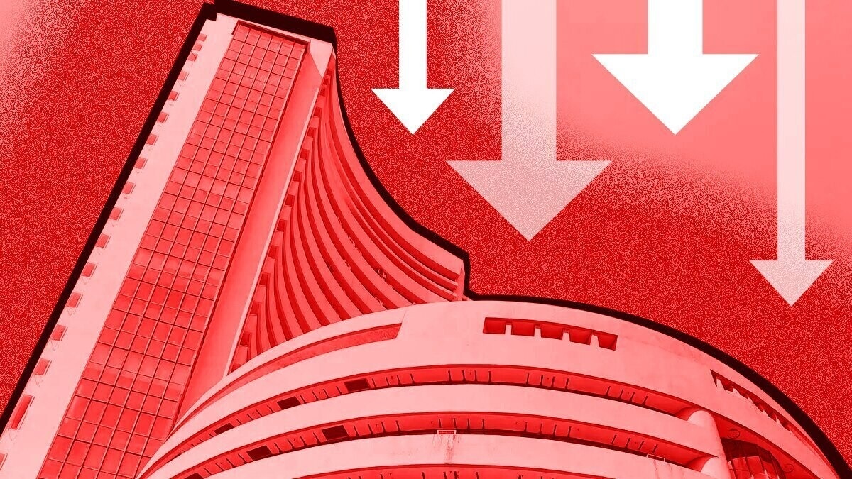 Among Sensex stocks, Bajaj Finance dropped 4.78 per cent to Rs 913.20, leading the Sensex losers.