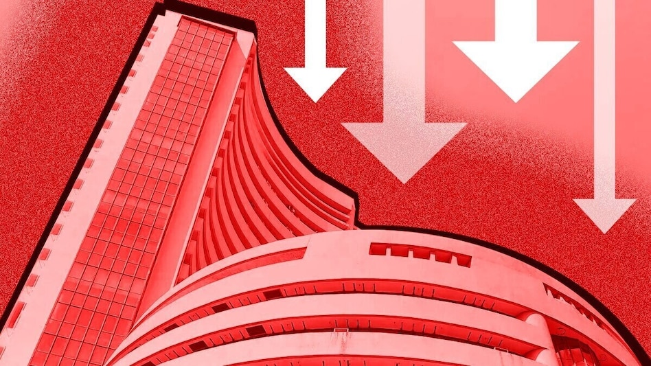 Among Sensex stocks, Bajaj Finance dropped 4.78 per cent to Rs 913.20, leading the Sensex losers. Among Sensex stocks, Bajaj Finance dropped 4.78 per cent to Rs 913.20, leading the Sensex losers.