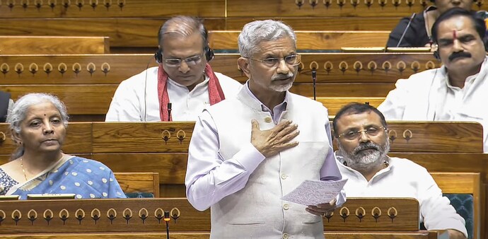 External Affairs Minister S Jaishankar External Affairs Minister S Jaishankar