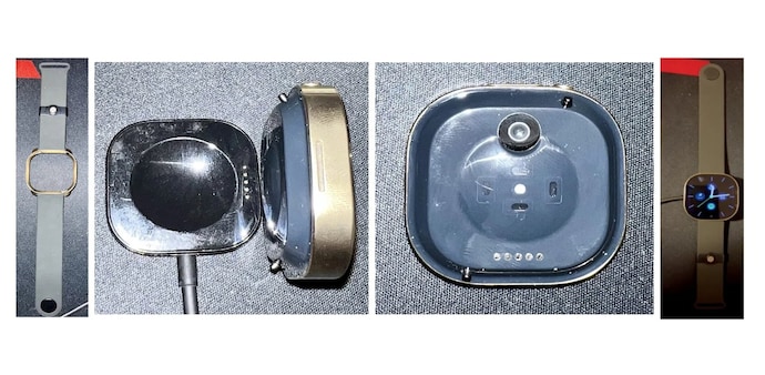 Leaked images of Meta's first smartwatch prototype (credits: Bloomberg) Leaked images of Meta's first smartwatch prototype (credits: Bloomberg)