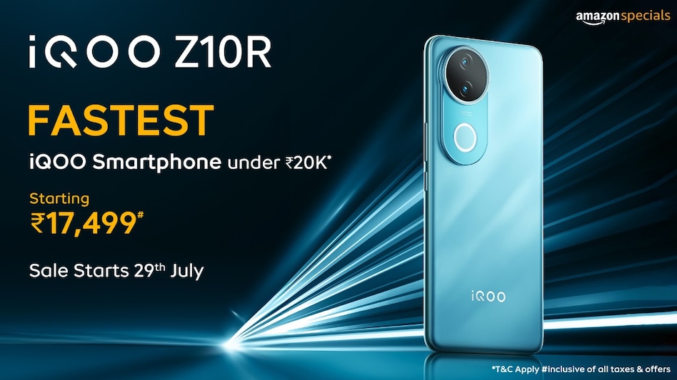 iQOO Z10R goes on sale today iQOO Z10R goes on sale today