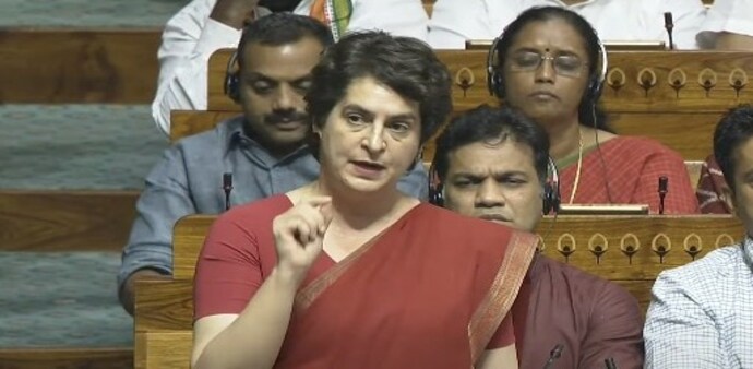 Priyanka also criticised the Prime Minister over former US President Donald Trump’s claim of announcing a ceasefire between India and Pakistan. Priyanka also criticised the Prime Minister over former US President Donald Trump’s claim of announcing a ceasefire between India and Pakistan.