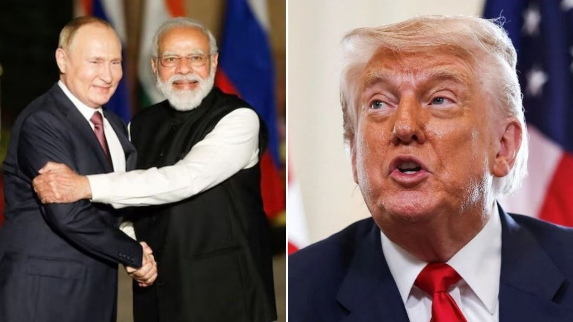 Trump linked the imposition of the 25% tariff to India’s continued defence and energy ties with Russia. Trump linked the imposition of the 25% tariff to India’s continued defence and energy ties with Russia.