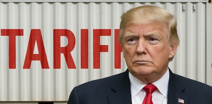 In a shocker, Trump on Wednesday levied 25 per cent tariff plus penalty on India. (Image generated by AI) In a shocker, Trump on Wednesday levied 25 per cent tariff plus penalty on India. (Image generated by AI)