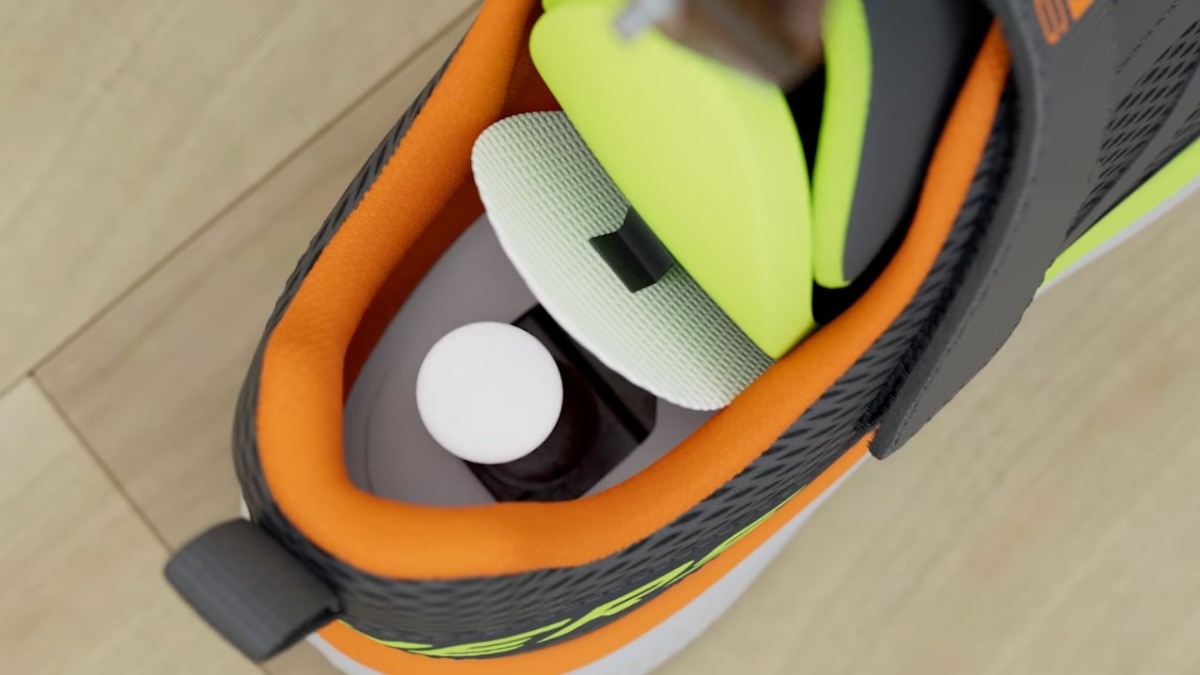 These Skechers kids shoes have a hidden AirTag compartment to track your kids easily