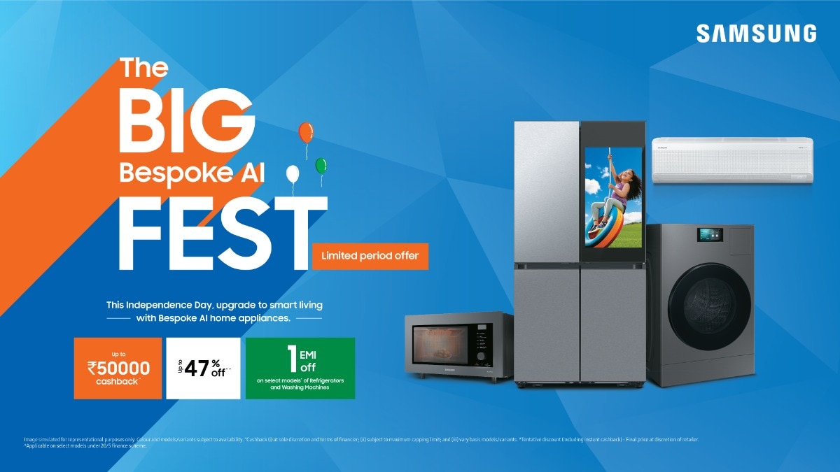 Samsung Big Bespoke AI Fest sale is here